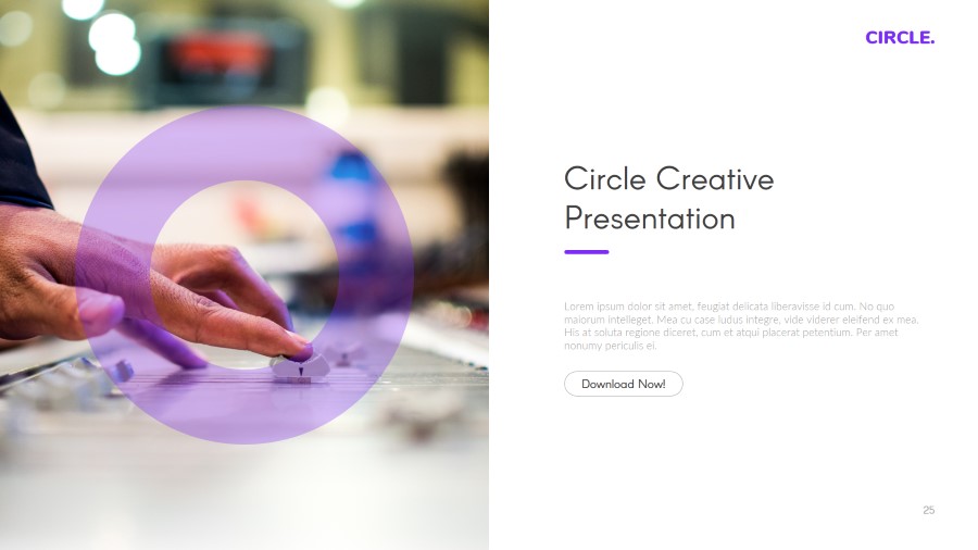 Circle Multipurpose Keynote Template