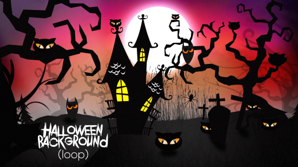 Halloween Background by Wiggle_Media | VideoHive