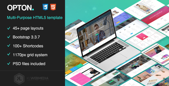 Opton - Multi-Purpose - ThemeForest 20109747