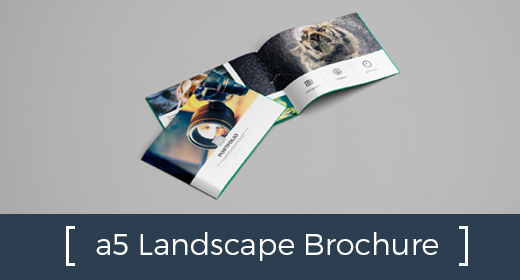 All a5 Landscape Brochure