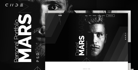 Mars - Personal - ThemeForest 20494105