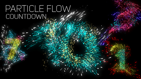 Particle Flow Countdown