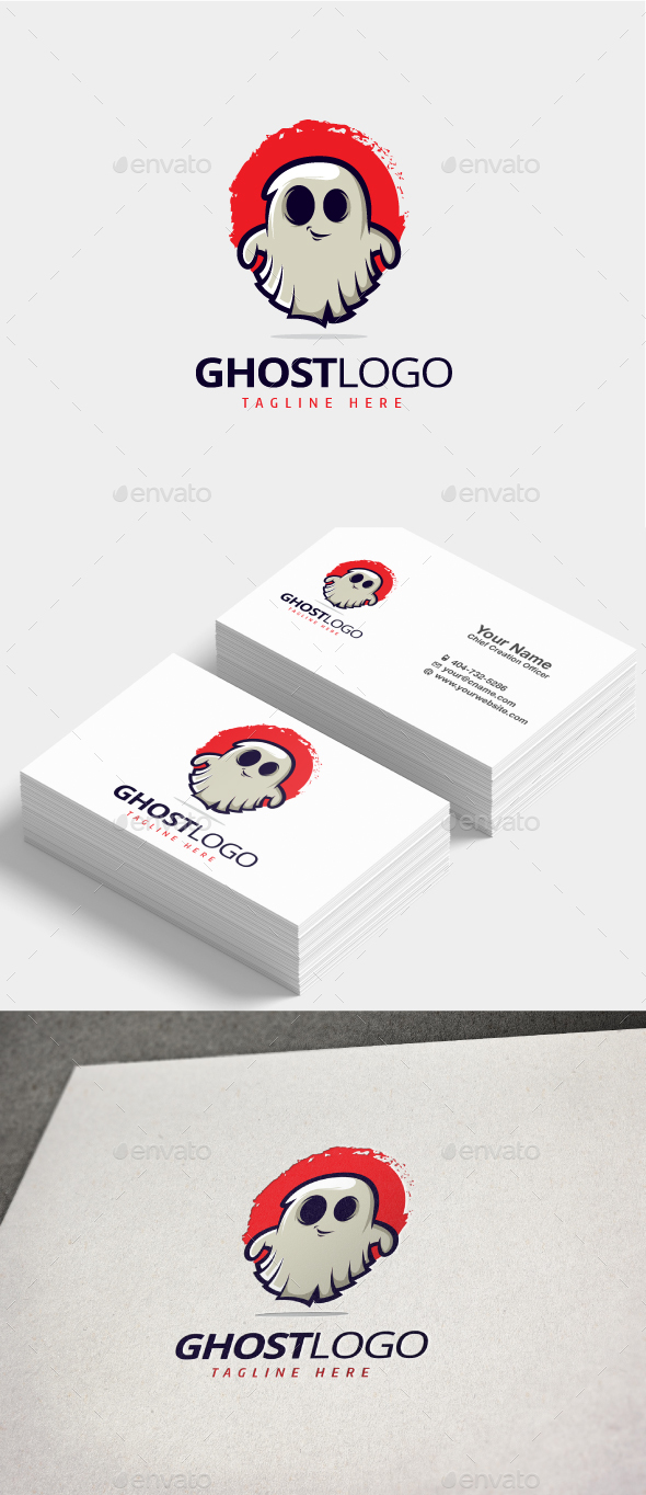 Ghost Logo - Symbols Logo Templates