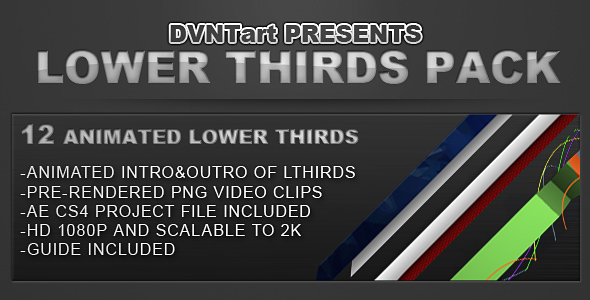 Ultimate Lower Thirds - VideoHive 234050