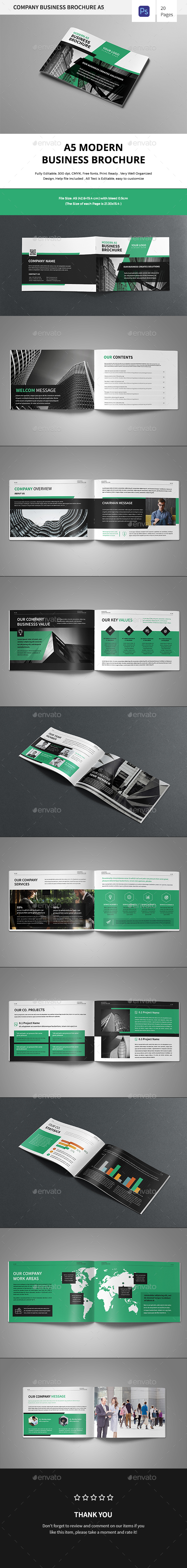 A5 Corporate Bausiness Brochure - Corporate Brochures