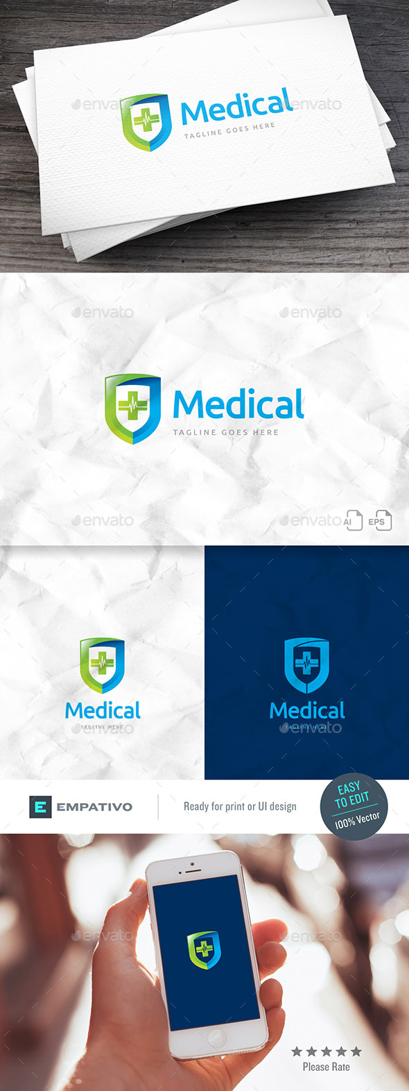 Medical Logo Template - Symbols Logo Templates