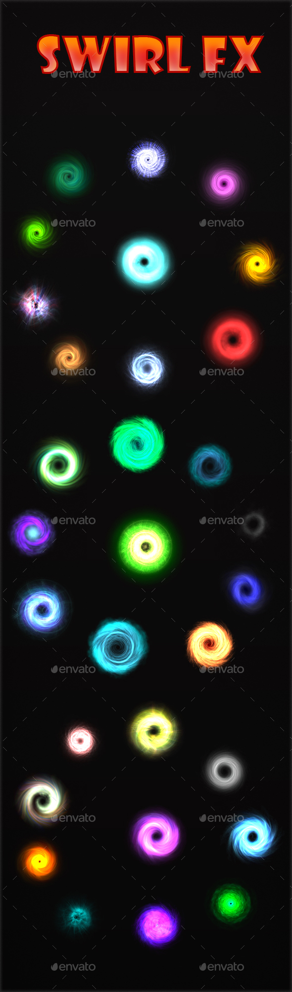 Swirl FX - Sprites Game Assets