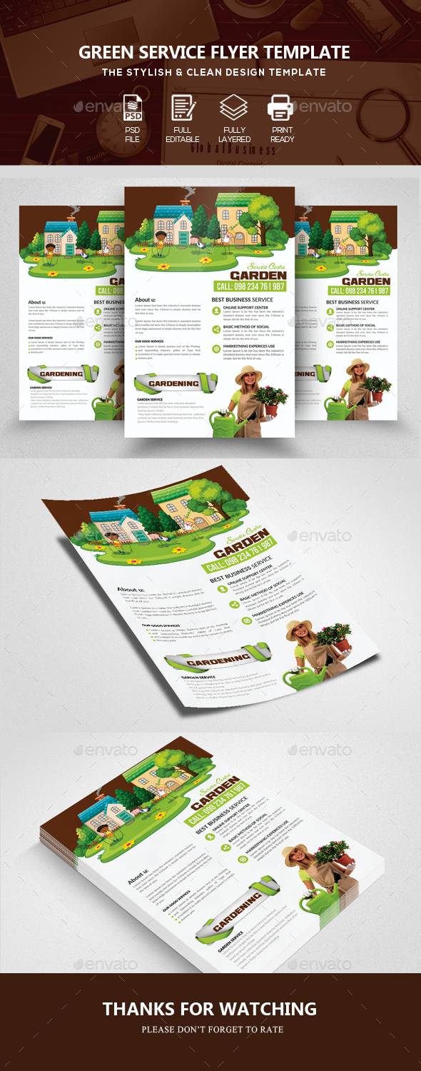 Grow Your Garden Flyer Templates - Corporate Flyers