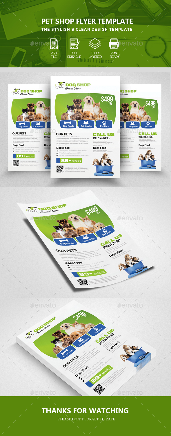 Pet Home Flyer Templates - Corporate Flyers