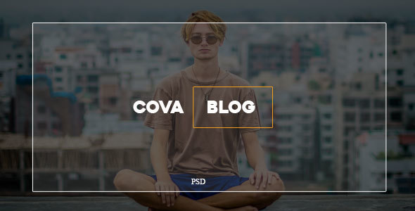 Cova - Blog PSD Template