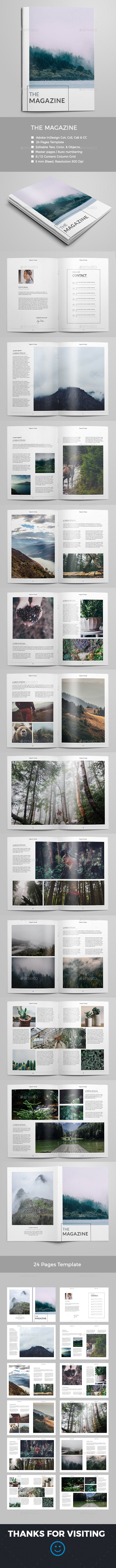 The Magazine - Magazines Print Templates