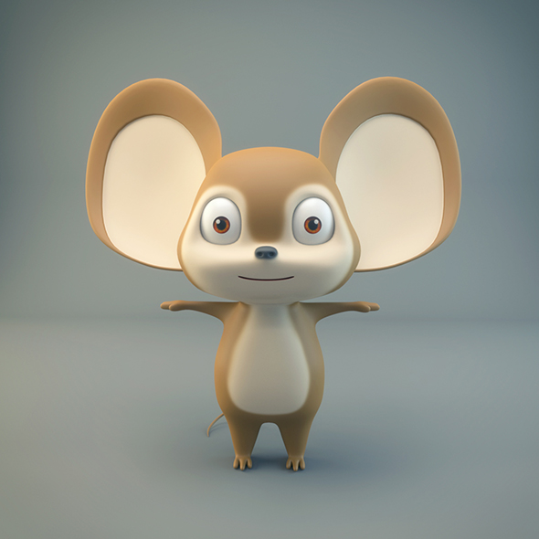 Cartoon Mouse - 3Docean 20696050