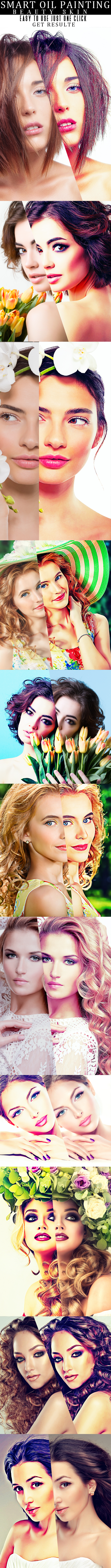 Smart Oil Painting Beauty - Photo Effects Actions