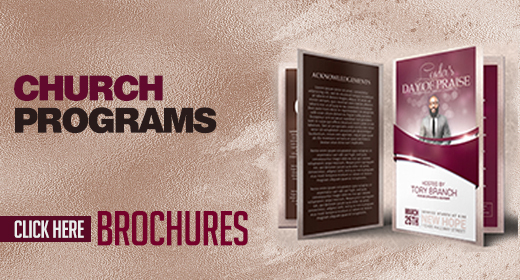 Church Programs and Brochures
