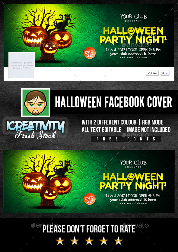 Halloween Facebook Cover - Facebook Timeline Covers Social Media