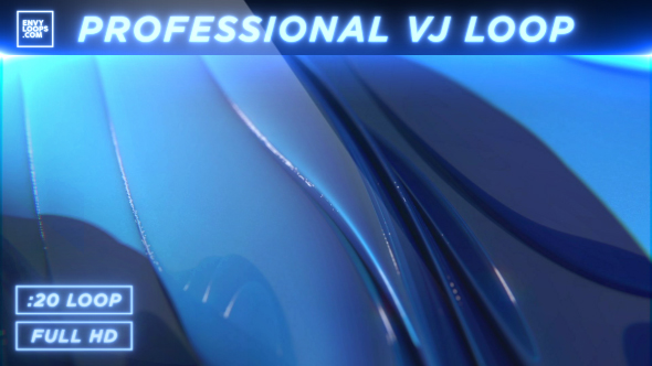 Rolling Waves - Professional VJ Background Loop