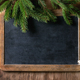 Chalkboard and Christmas tree