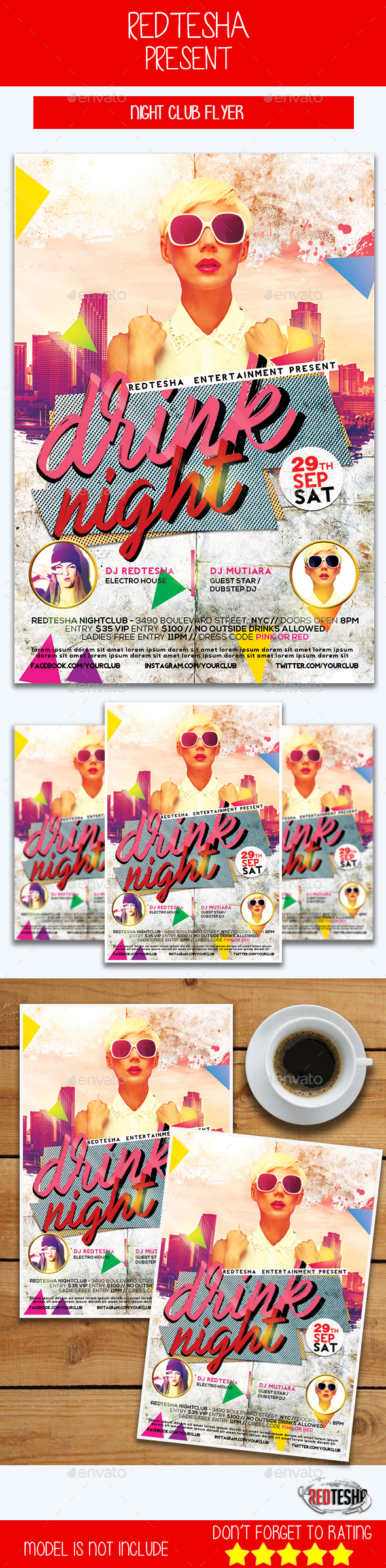 Night Club Flyer - Events Flyers