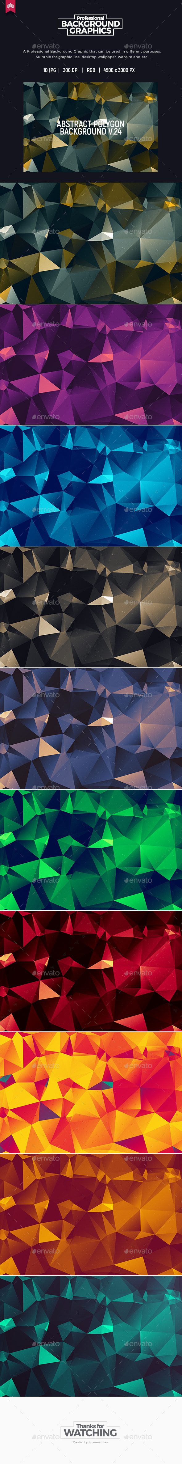 Abstract Polygon V.24 - Background