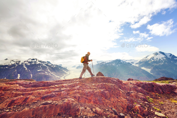 Hike in Canada - Stock Photo - Images