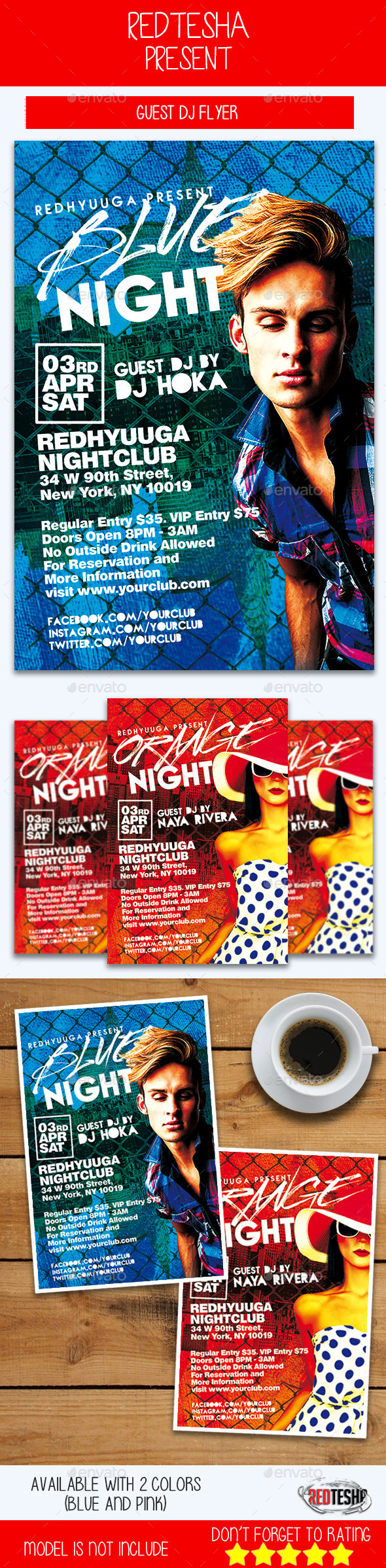 Guest DJ Flyer - Flyers Print Templates
