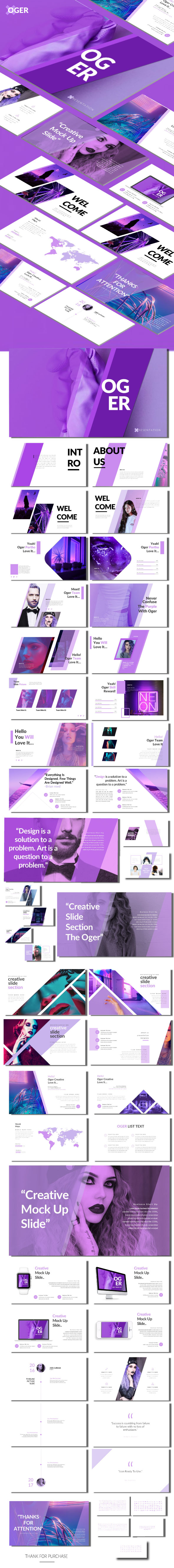 Oger - Keynote Presentation - Keynote Templates Presentation Templates