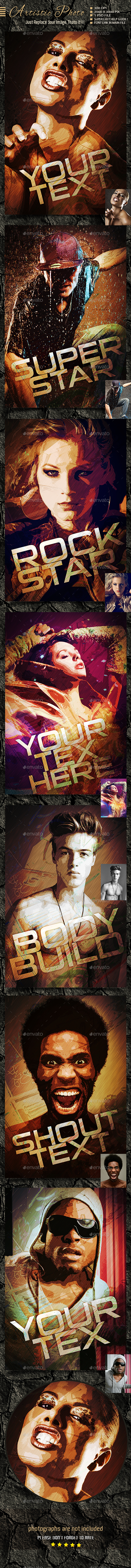 Artistic Photo Manipulation Template