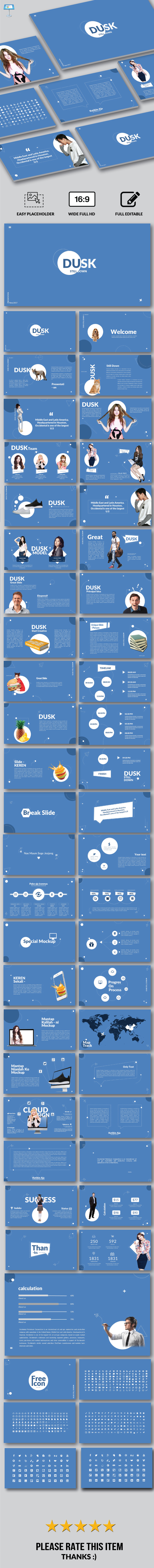 Dusk - Keynote Powerpoint - Keynote Templates Presentation Templates