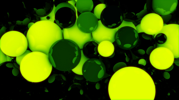 Glowing Spheres Loops Pack