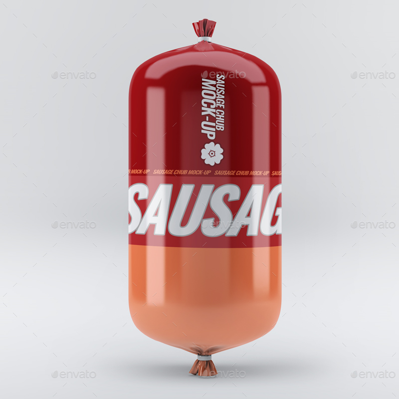 Download Sausage Chub Mock Up By L5design Graphicriver