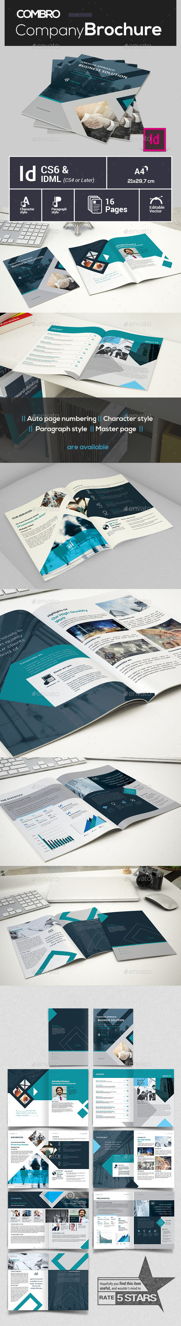 Creative Company Profile - Brochures Print Templates