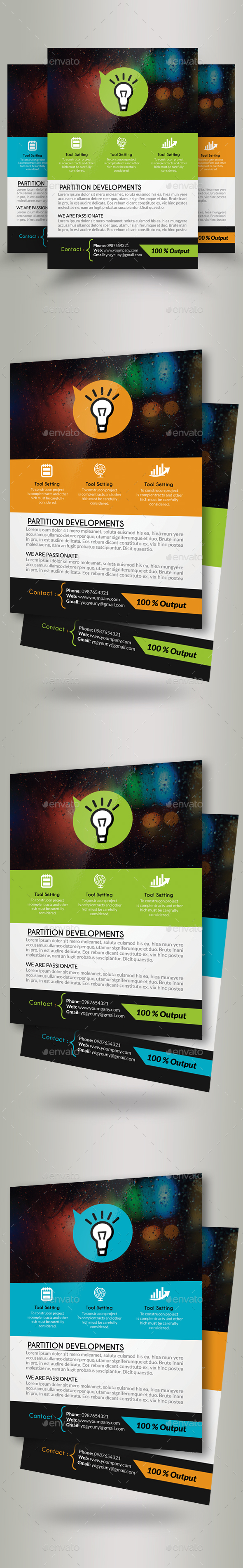 Good Idea Business Flyers - Corporate Flyers