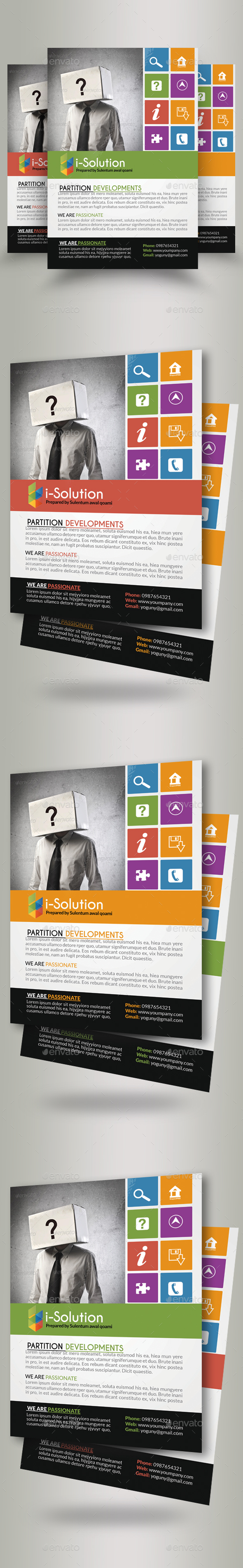 Business Identification Flyers - Corporate Flyers