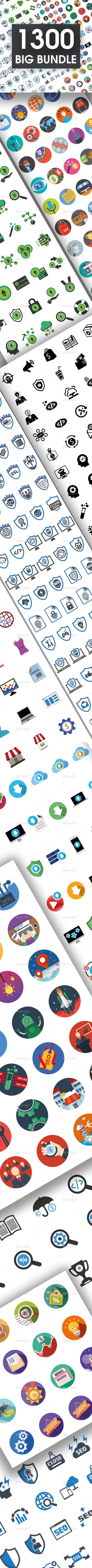 1300 Big Bundle Icons