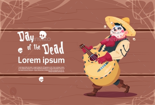 Day of Dead Traditional Mexican Halloween Holiday - Miscellaneous Vectors