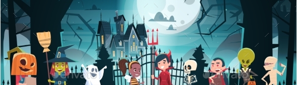 Happy Halloween Banner - Halloween Seasons/Holidays