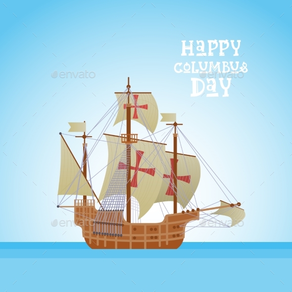 GraphicRiver Happy Columbus Day National Usa Holiday Greeting 20710965 GraphicRiver Happy Columbus Day National Usa Holiday Greeting 20710965
