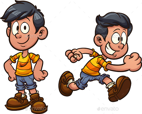 Cartoon Boy - People Characters