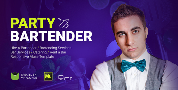 Party Bartender - ThemeForest 20711818