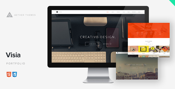 Visia - Responsive One Page Portfolio