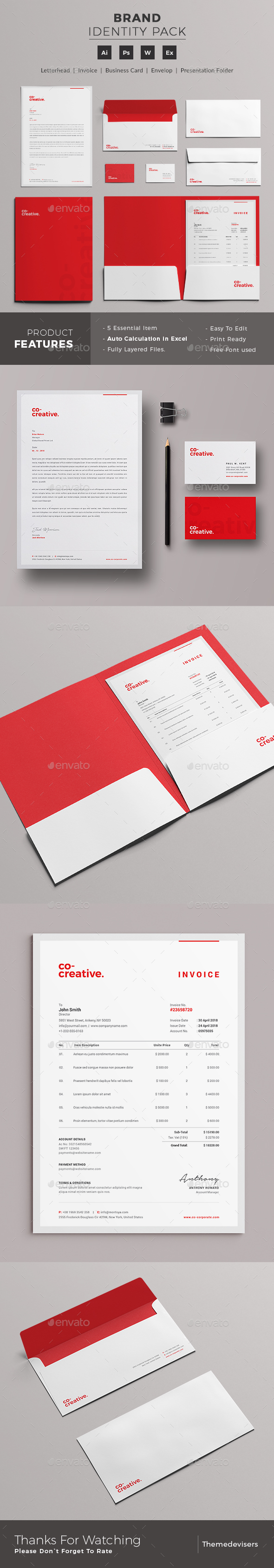 Corporate Identity - Stationery Print Templates