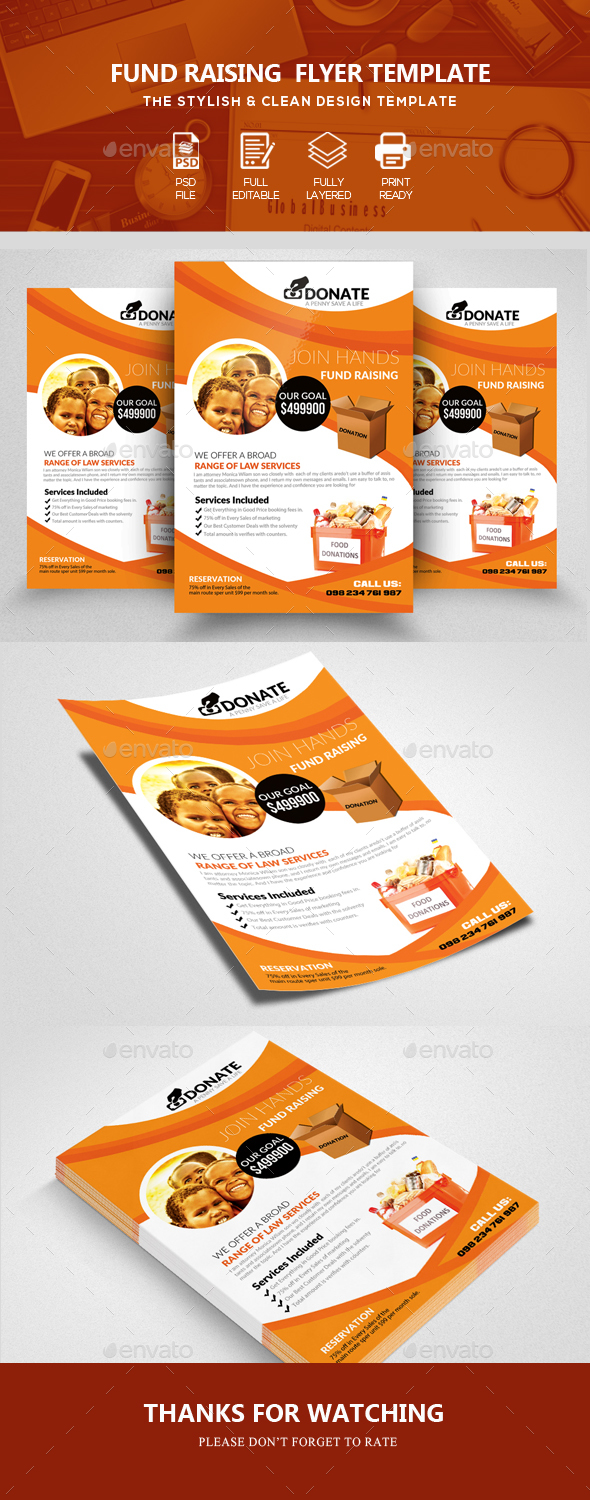 Charity Flyers Psd Templates - Corporate Flyers