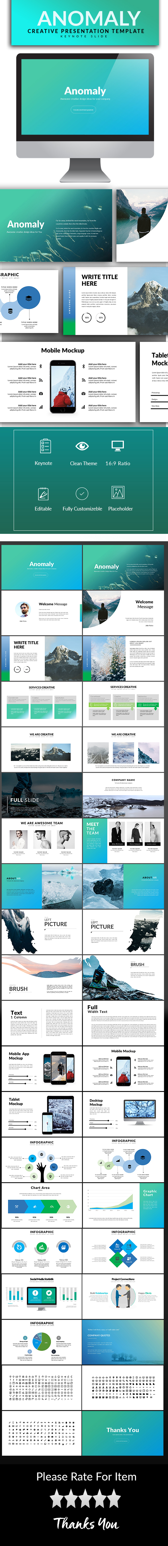 Anomaly Keynote Template - Keynote Templates Presentation Templates