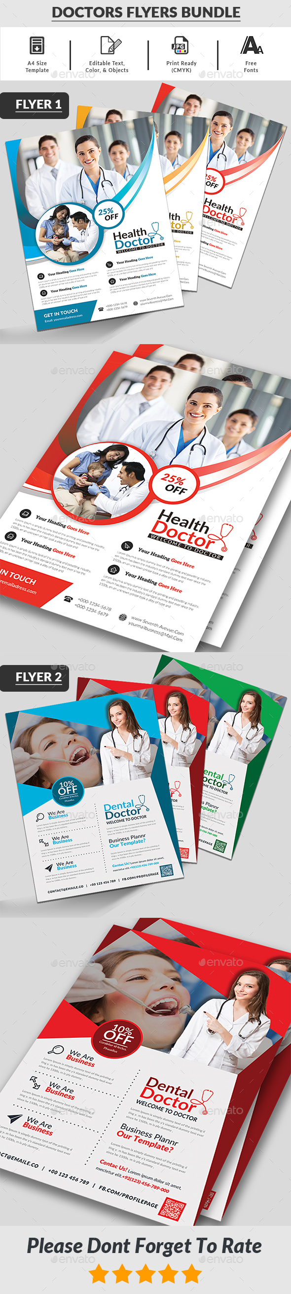 Doctors Flyers Bundle - Corporate Flyers