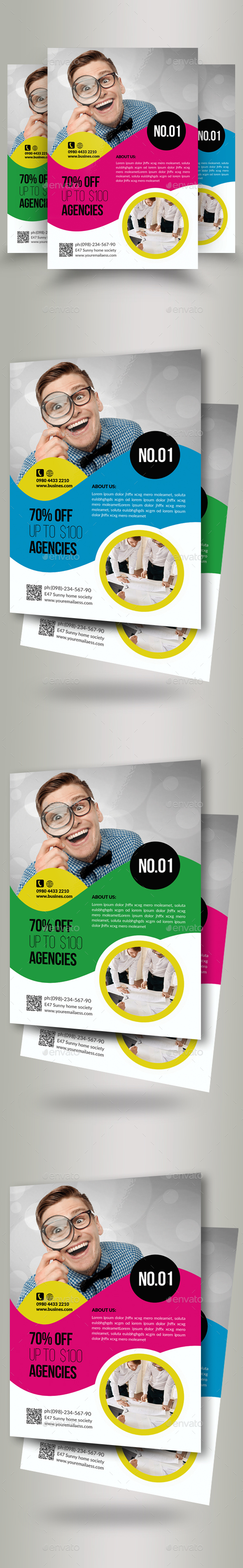 Business Analyst Flyer Template - Corporate Flyers