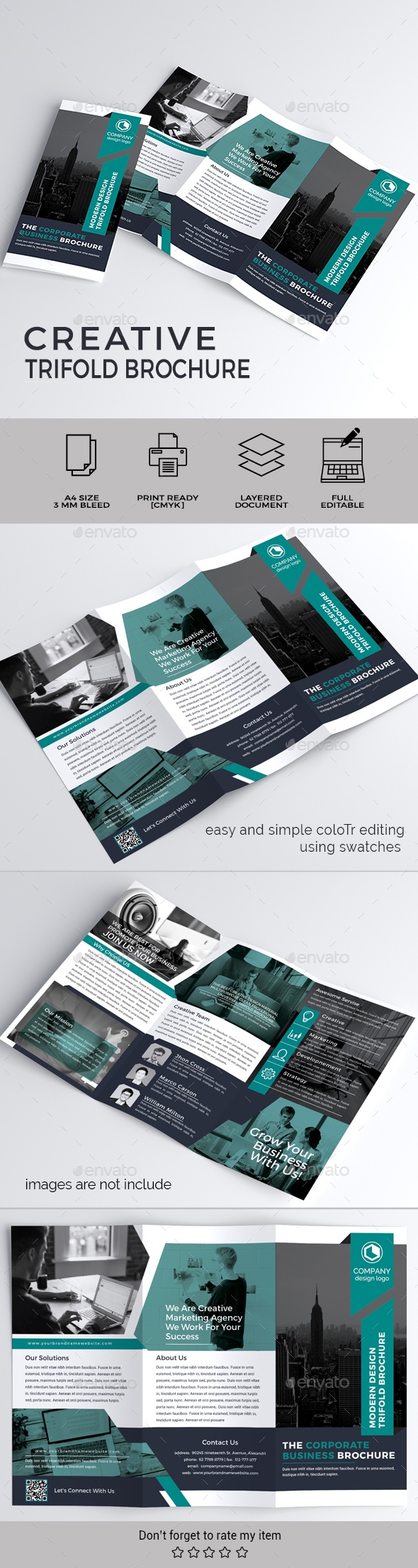 Trifold Brochure - Corporate Brochures