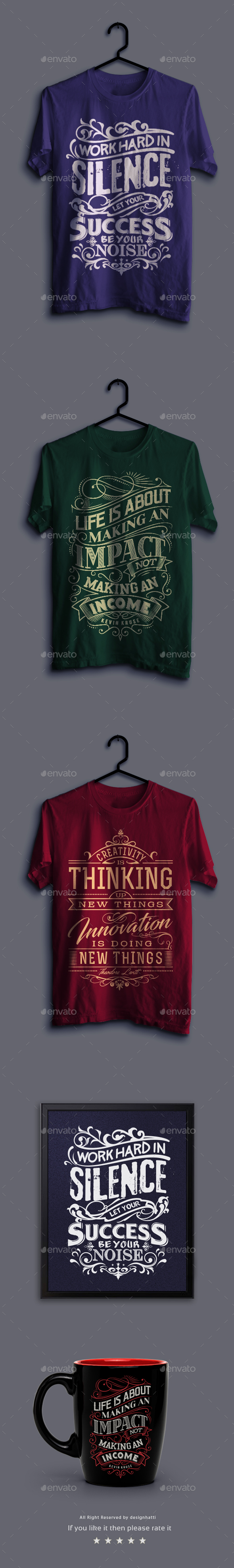 Vintage Quote T-Shirts Vol.02 - T-Shirts