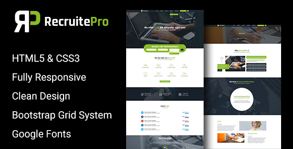 Recruit Pro Staffing - ThemeForest 20717939