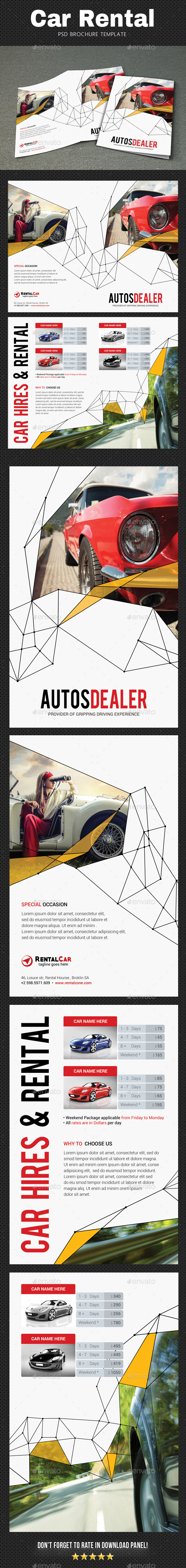 Rental Brochure 2 - Brochures Print Templates