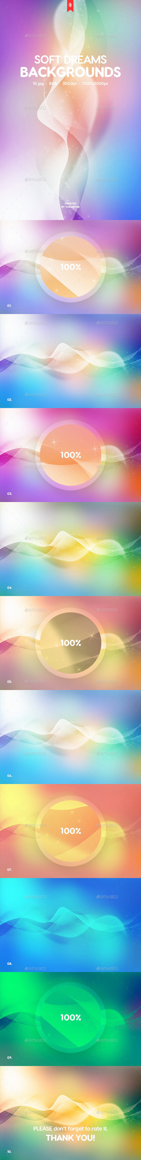 Soft Dreams Backgrounds